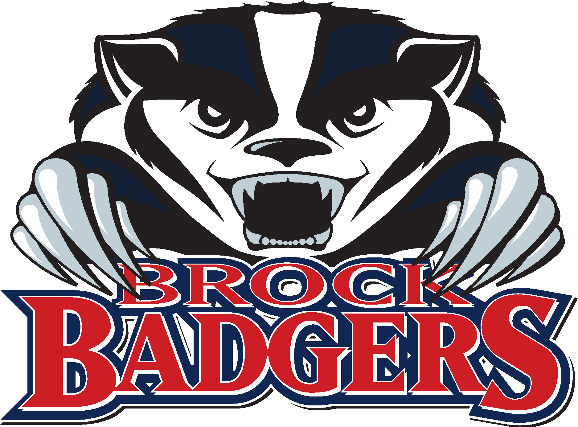 Brock Badgers Logo Vector Logo